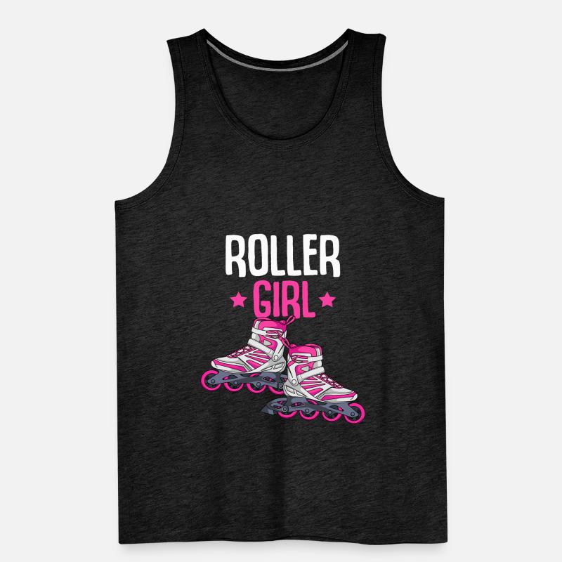 Inline Skates Inline Skating Inline Skater Männer Premium Bio Tank Top