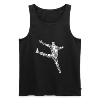 Handball Goalkeeper Handball Players Boys Children - Men's Premium Organic Tank Top - black - Front - AI Model Male 178 light (178cm)