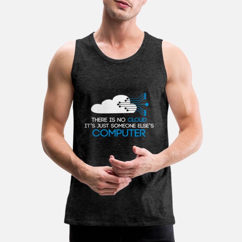 The Codefather Informatiker Programmierer Computer Männer Premium Bio Tank Top