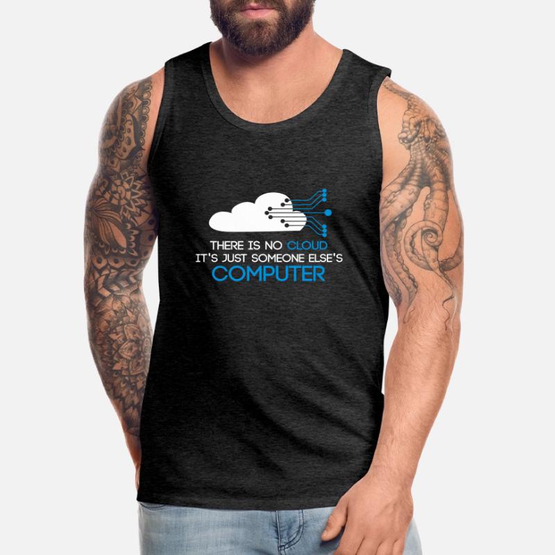 The Codefather Informatiker Programmierer Computer Männer Premium Bio Tank Top