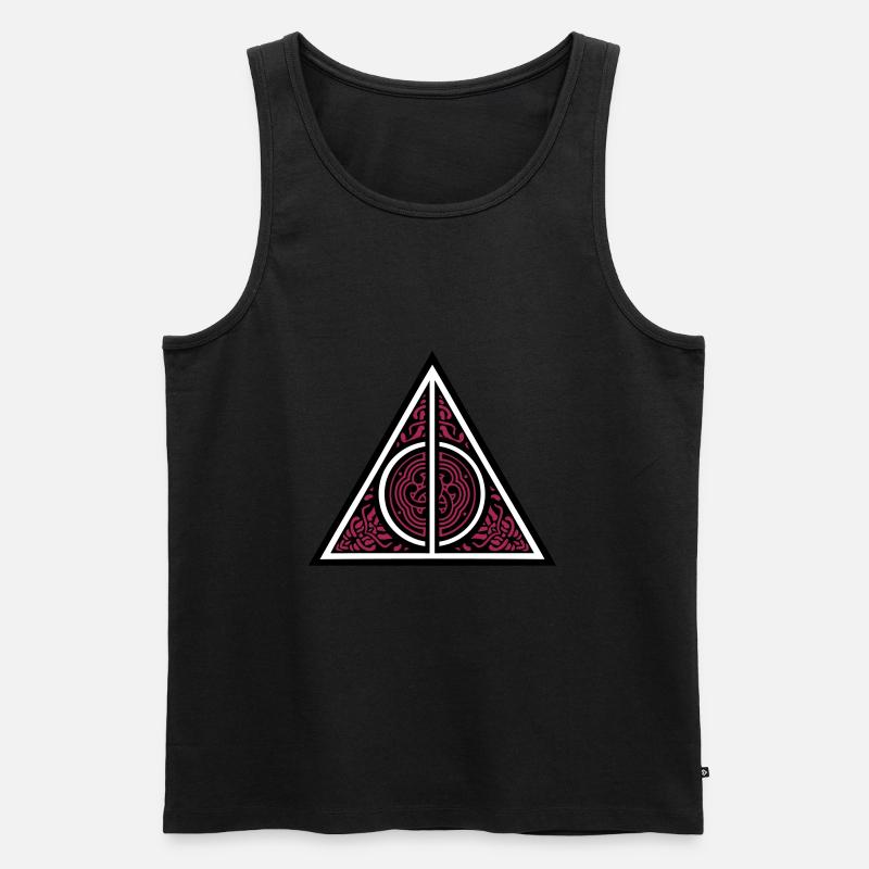 Always 3C - Männer Premium Bio Tank Top - Schwarz