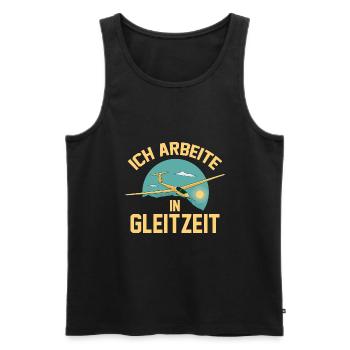 Segelflieger Fliegen Segelfliegen - Männer Premium Bio Tank Top - Schwarz - Vorne - Michal (187cm)