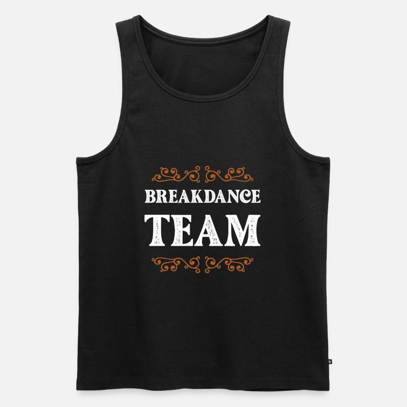 Breakdance Crew - Männer Premium Bio Tank Top - Schwarz