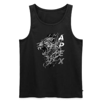Ursprünglicher Apex-Pavian - Männer Premium Bio Tank Top - Schwarz - Vorne - AI Model Male 178 light (178cm)