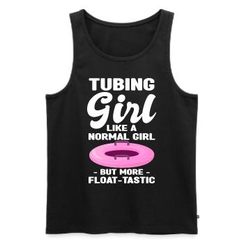 Rafting - Männer Premium Bio Tank Top - Schwarz - Vorne - Michal (187cm)