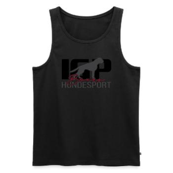IGP BOXER Hundesport Hunde Hund Wilsigns - Männer Premium Bio Tank Top - Schwarz - Vorne - Michal (187cm)