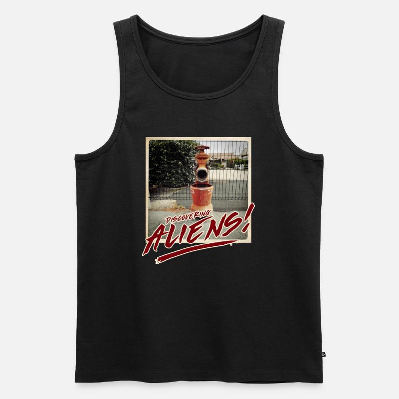 Aliens 7 - Männer Premium Bio Tank Top - Schwarz