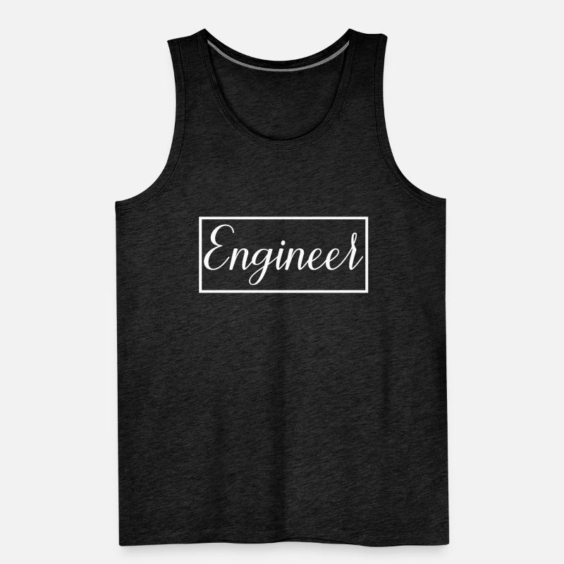 Engineer Proud Graduated Engineering Student Men's Premium Organic Tank Top