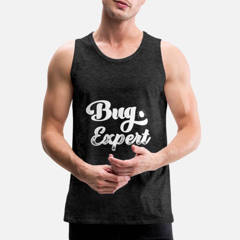 Bug Expert Bugs Gamer Computer Scientist Programming Débardeur bio Premium Homme