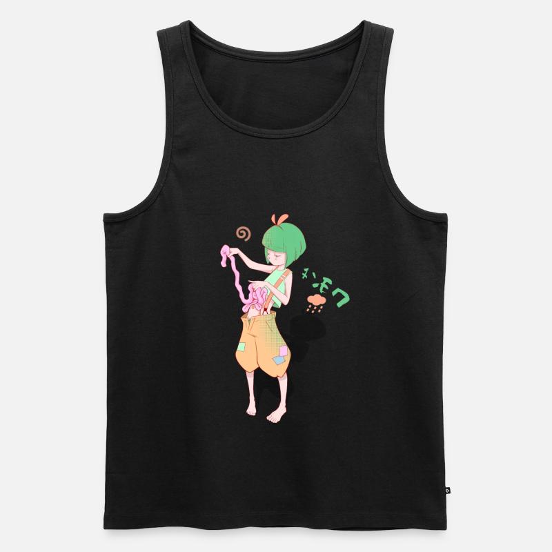 Boring ... - Männer Premium Bio Tank Top - Schwarz