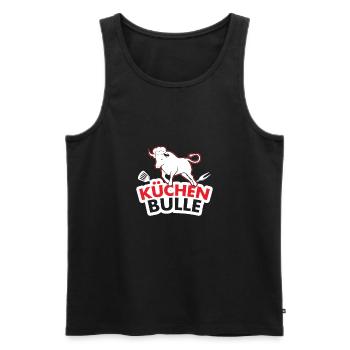 Küchenbulle Koch Küche Essen Koch Beruf - Männer Premium Bio Tank Top - Schwarz - Vorne - AI Model Male 178 light (178cm)
