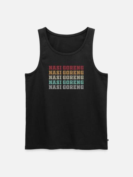 Nasi Goreng - Débardeur bio Premium Homme - noir