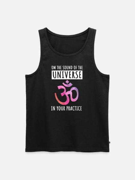 Retro Ferry Clothing Container Ship - Men's Premium Organic Tank Top - black
