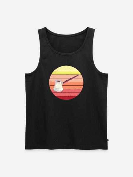 Retro Turkish Coffee Cezve Outfit - Men's Premium Organic Tank Top - black