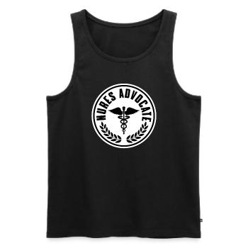 Lustiges Reha-team St. Patrick's Day - Männer Premium Bio Tank Top - Schwarz - Vorne - Michal (187cm)