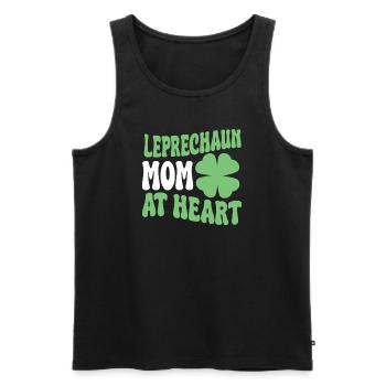 Kobold Mama - Männer Premium Bio Tank Top - Schwarz - Vorne - Michal (187cm)