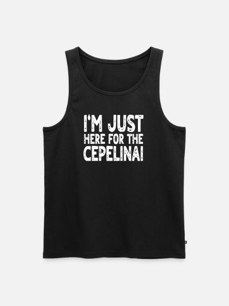 Cepelinai Lover Design - Men's Premium Organic Tank Top - black