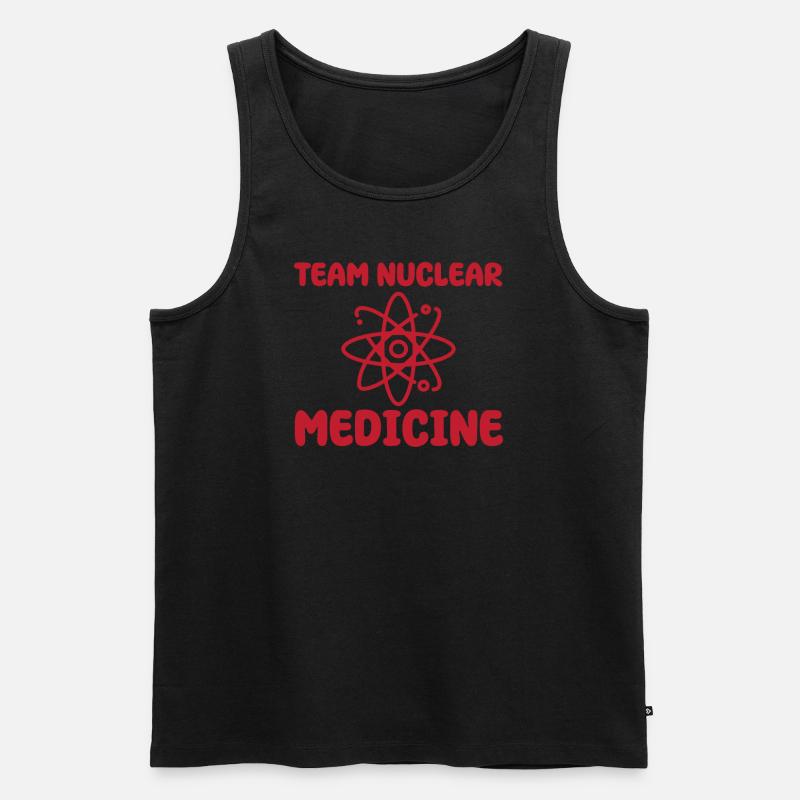 Team Nuklearmedizinischer Technologe - Männer Premium Bio Tank Top - Schwarz