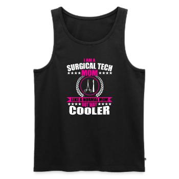 Programme für ChiChirurgisch-technischer Assistent - Männer Premium Bio Tank Top - Schwarz - Vorne - AI Model Male 178 light (178cm)