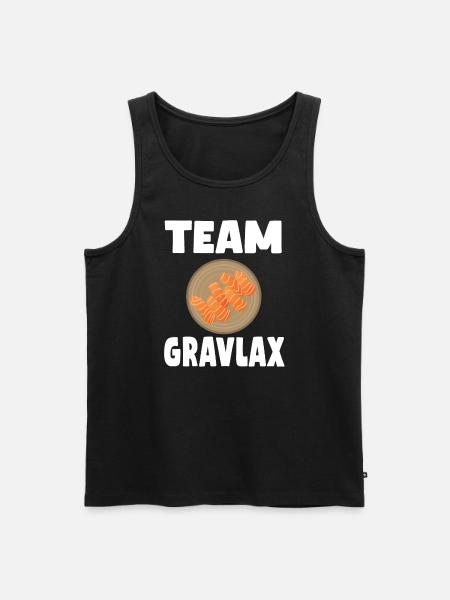 L’équipe Gravlax - Débardeur bio Premium Homme - noir
