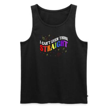 LGBTQ Rights Pride Month Queer Culture Love - Men's Premium Organic Tank Top - black - Front - Michal (187cm)