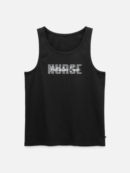 Palliative Care Nurse Design - Men's Premium Organic Tank Top - black