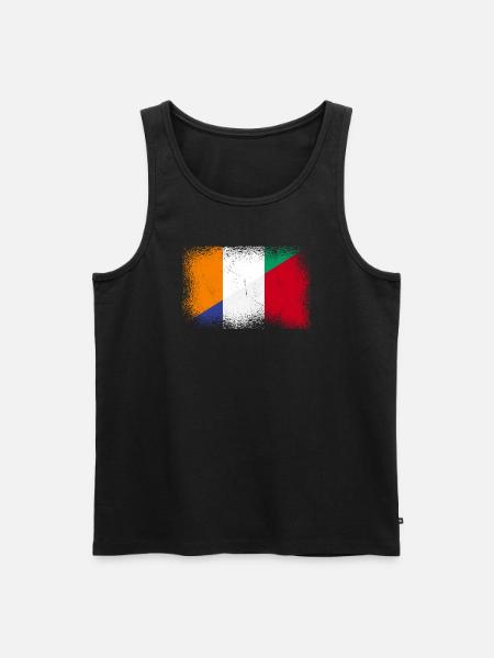 Côte d'Ivoire Farnreich - Men's Premium Organic Tank Top - black