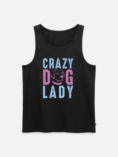 Crazy Dog Lady - Débardeur bio Premium Homme -