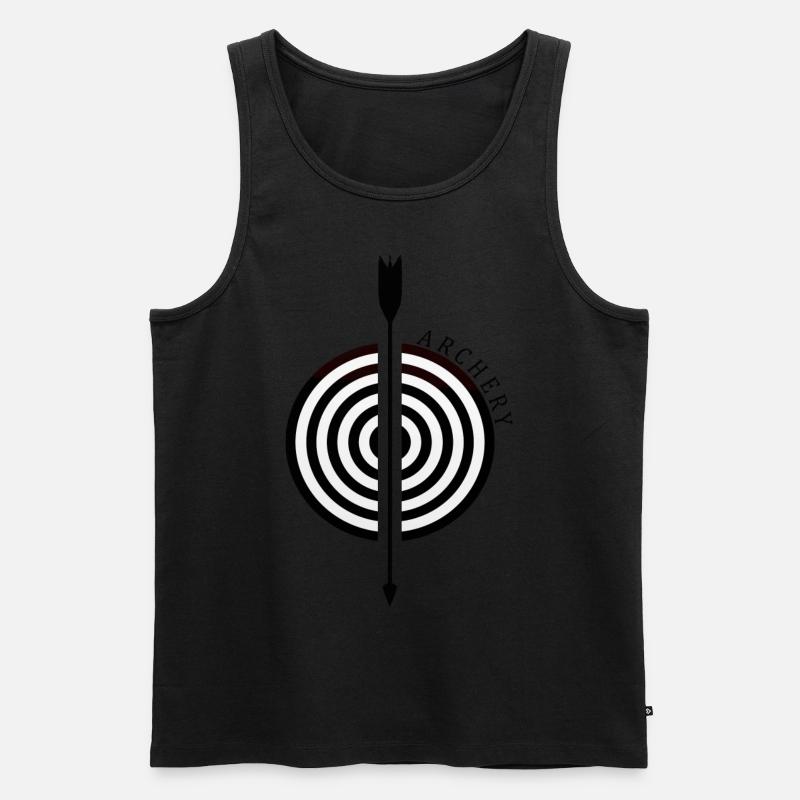 Bogenschießen - Männer Premium Bio Tank Top - undefined
