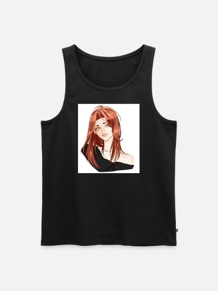 Elliot, AnimeCharacter - Männer Premium Bio Tank Top - Schwarz