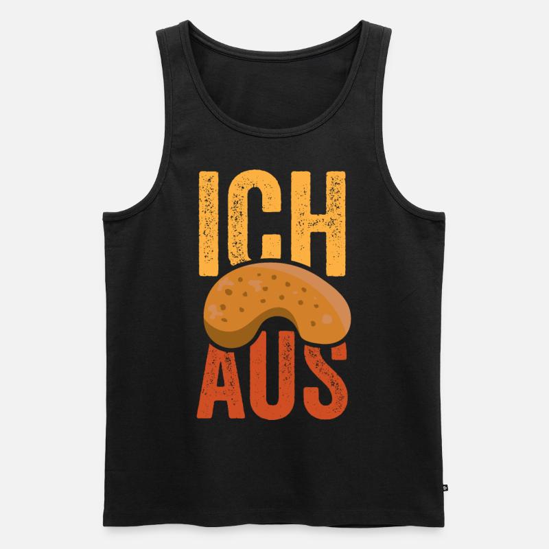 Ich Flipp aus - Männer Premium Bio Tank Top - Schwarz