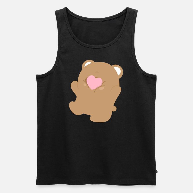 Biberliebe Teil 2 - Männer Premium Bio Tank Top - Schwarz