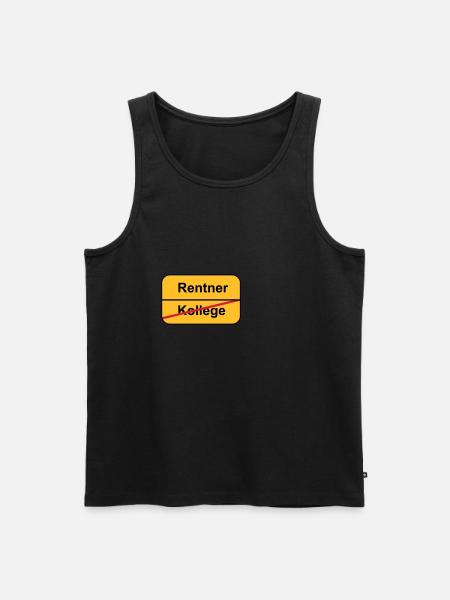 Pensionierung - Männer Premium Bio Tank Top -