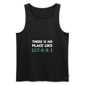 Informatiker Informatik Programmierer Nerd Geek - Männer Premium Bio Tank Top - Schwarz - Vorne - AI Model Male 178 light (178cm)