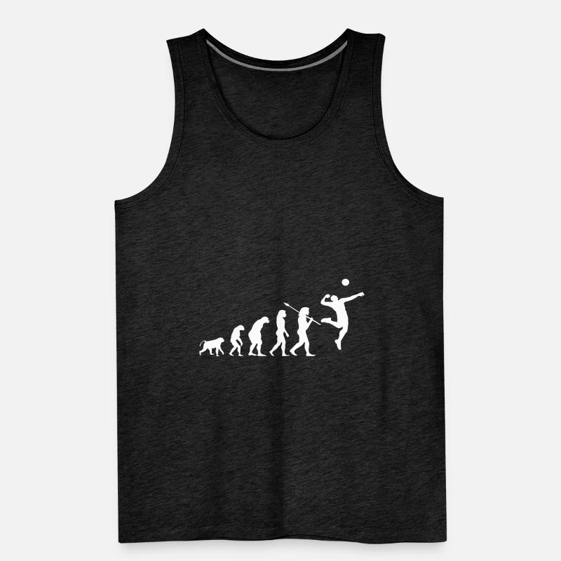 Volleyball Evolution Männer Premium Bio Tank Top