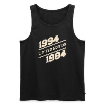 1994 BC Limitierte Auflage - 1994 Geburtstagsgeschenk - Männer Premium Bio Tank Top - Schwarz - Vorne - AI Model Male 178 light (178cm)