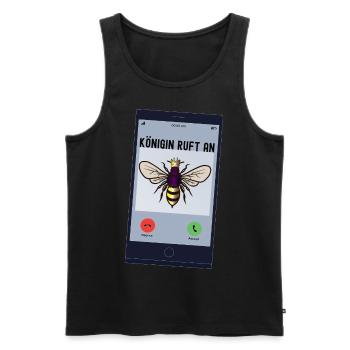Imker Imkerei Bienenzüchter - Männer Premium Bio Tank Top - Schwarz - Vorne - Michal (187cm)