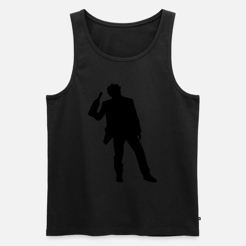 Drinking Party Saufen Silhouette - Männer Premium Bio Tank Top - undefined