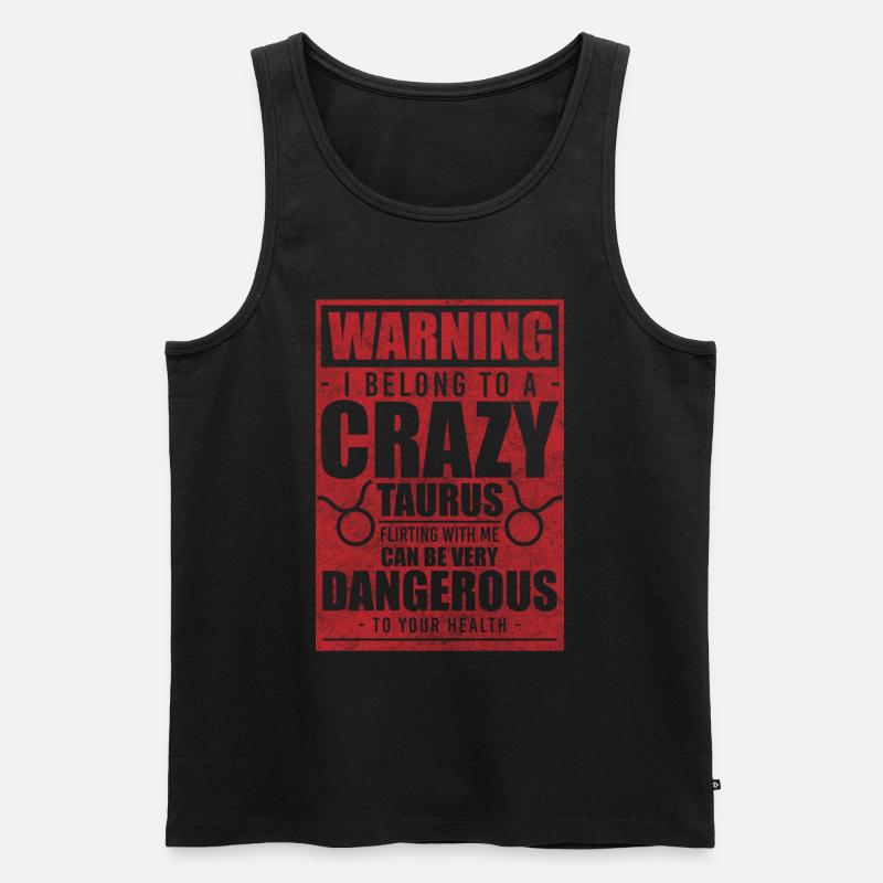 Sternzeichen Astrologie Aberglaube Sternbild - Männer Premium Bio Tank Top - Schwarz