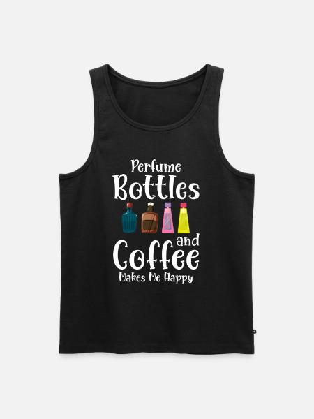 perfume smell perfumer scents - Men's Premium Organic Tank Top - black