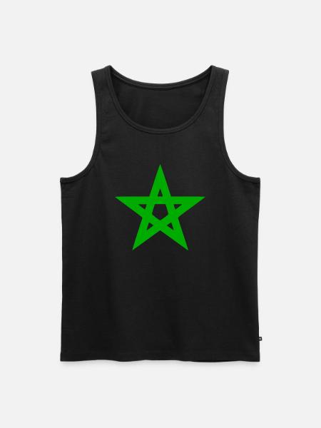 Maroc - Débardeur bio Premium Homme - noir