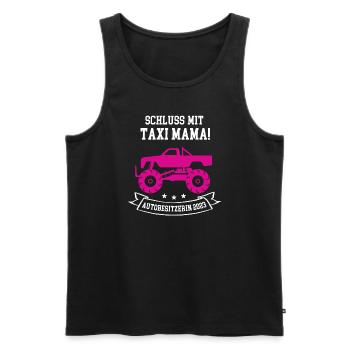 Beste Autofahrerin Autobesitzerin 2023 neues Auto - Männer Premium Bio Tank Top - Schwarz - Vorne - Michal (187cm)