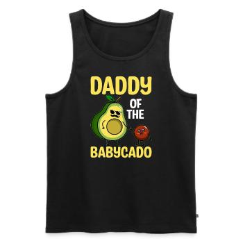 Guacamole Graphic Clothing Avocado Lovers - Débardeur bio Premium Homme - noir - Devant - Michal (187cm)