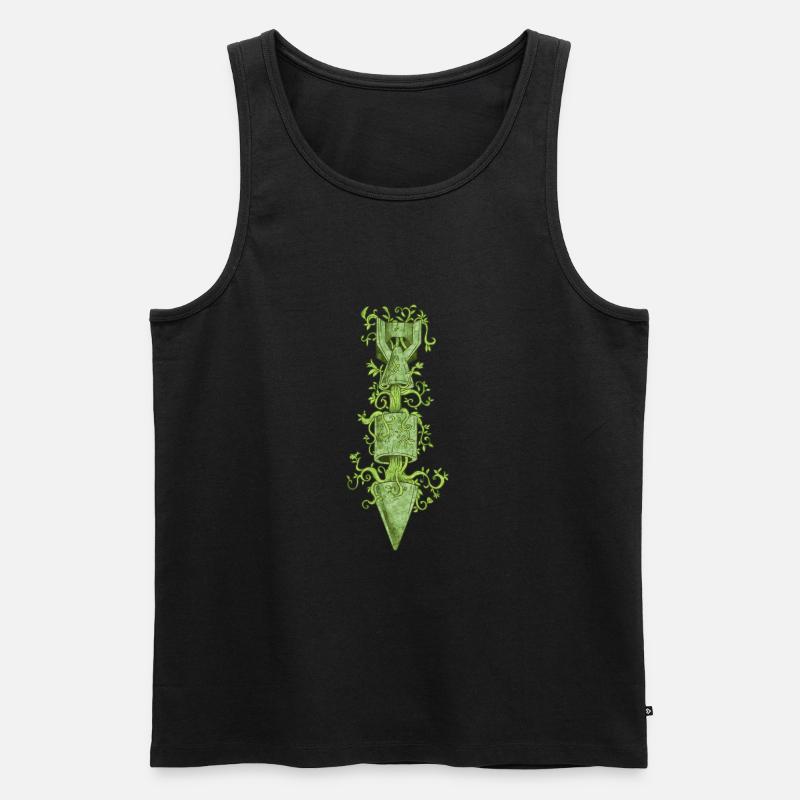 Die Herrschaft der Natur - Männer Premium Bio Tank Top - Schwarz