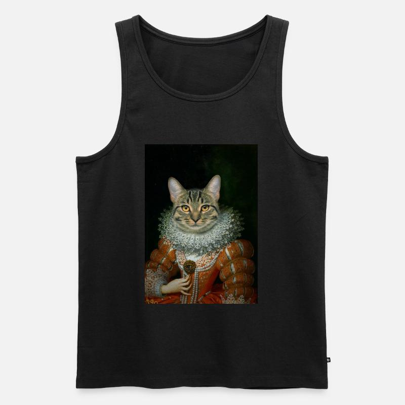 Chatelaine - Männer Premium Bio Tank Top - Schwarz