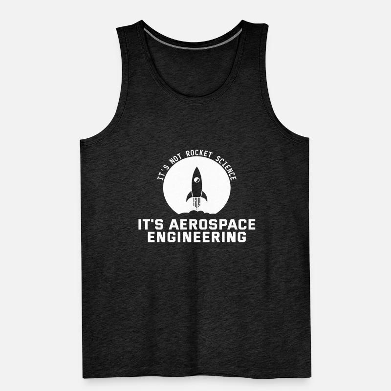 Aerospace Engineer Witz Men's Premium Organic Tank Top