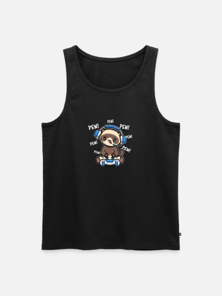 Frettchen - Männer Premium Bio Tank Top - Schwarz