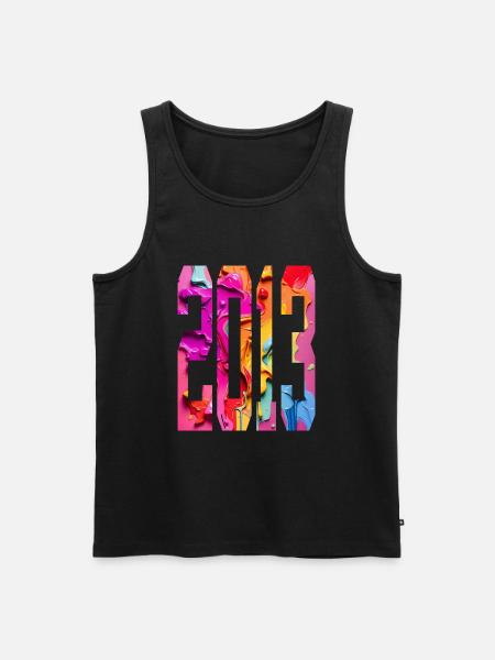 BUNT 13TH BIRTHDAY 2013 - Men's Premium Organic Tank Top - black