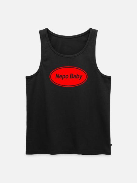 Népotisme Nepo Bébé - Débardeur bio Premium Homme - noir