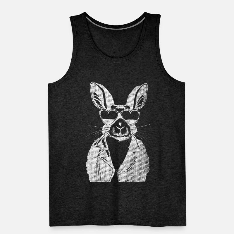 saucool maybe Easter Men's Premium Organic Tank Top